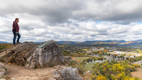 View from Chimney Rocks in Hollidaysburg PA