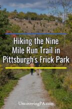 The Nine Mile Run Trail in Pittsburgh, Pennsylvania