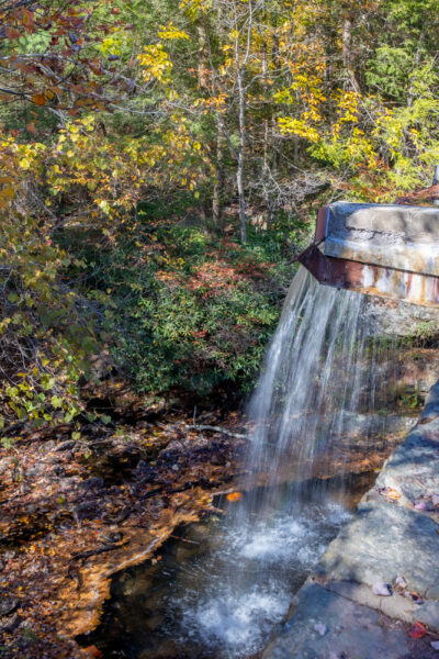 CCC Dam in Hickory Run State Park in Carbon County PA