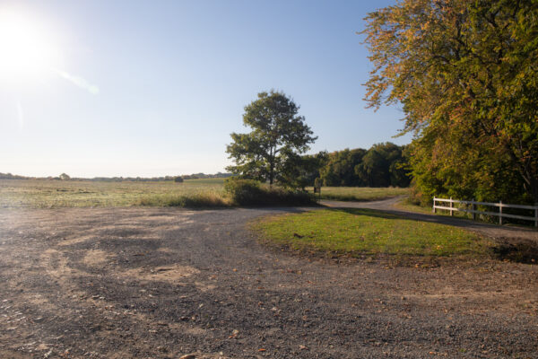 Parking area for Cleland Rock in Lawrence County PA