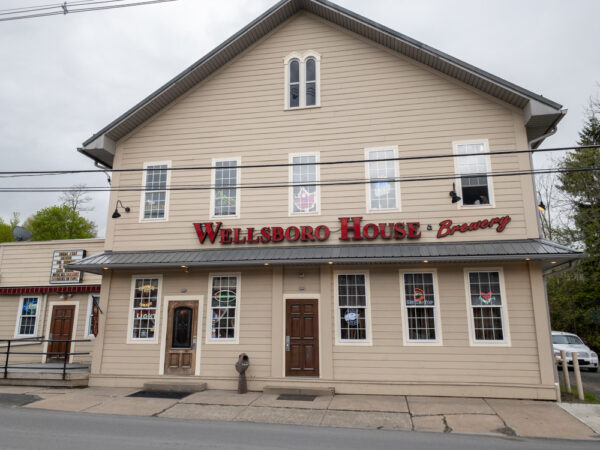 Exterior of Wellsboro House Brewery in Tioga County Pennsylvania