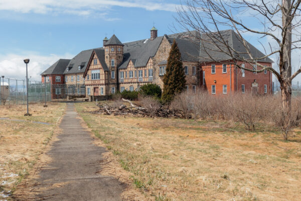 Victorian building at the Abandoned Cresson Sanatorium near Altoona PA