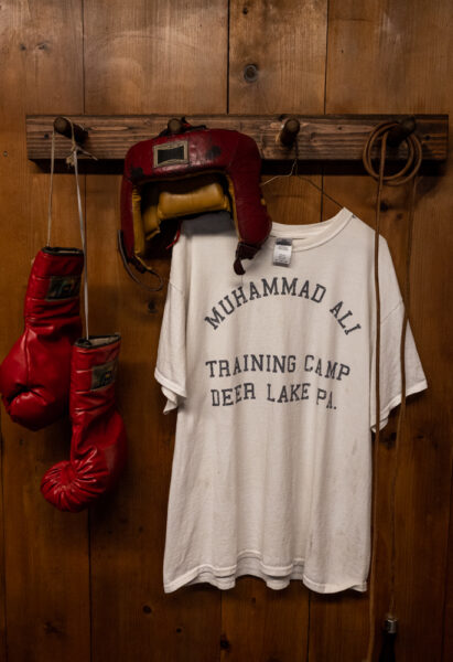 Muhammad Ali shirt at Fighter's Heave in Schuylkill County PA