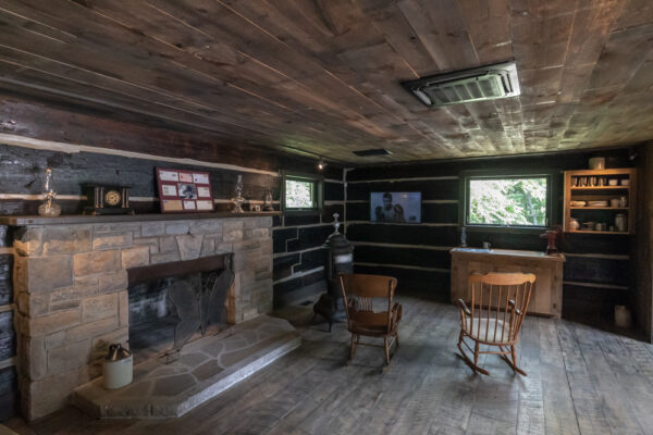 Muhammad Ali cabin at Deer Lake Camp in Pennsylvania