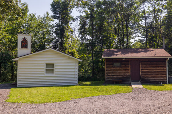 Mosque at Muhammad Ali's Fighter's Heaven in Schuylkill County Pennsylvania