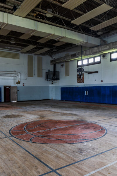 The large gymnasium at SCI Cresson.