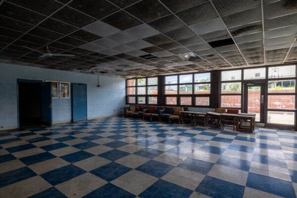 Prison waiting room at Abandoned Cresson Prison