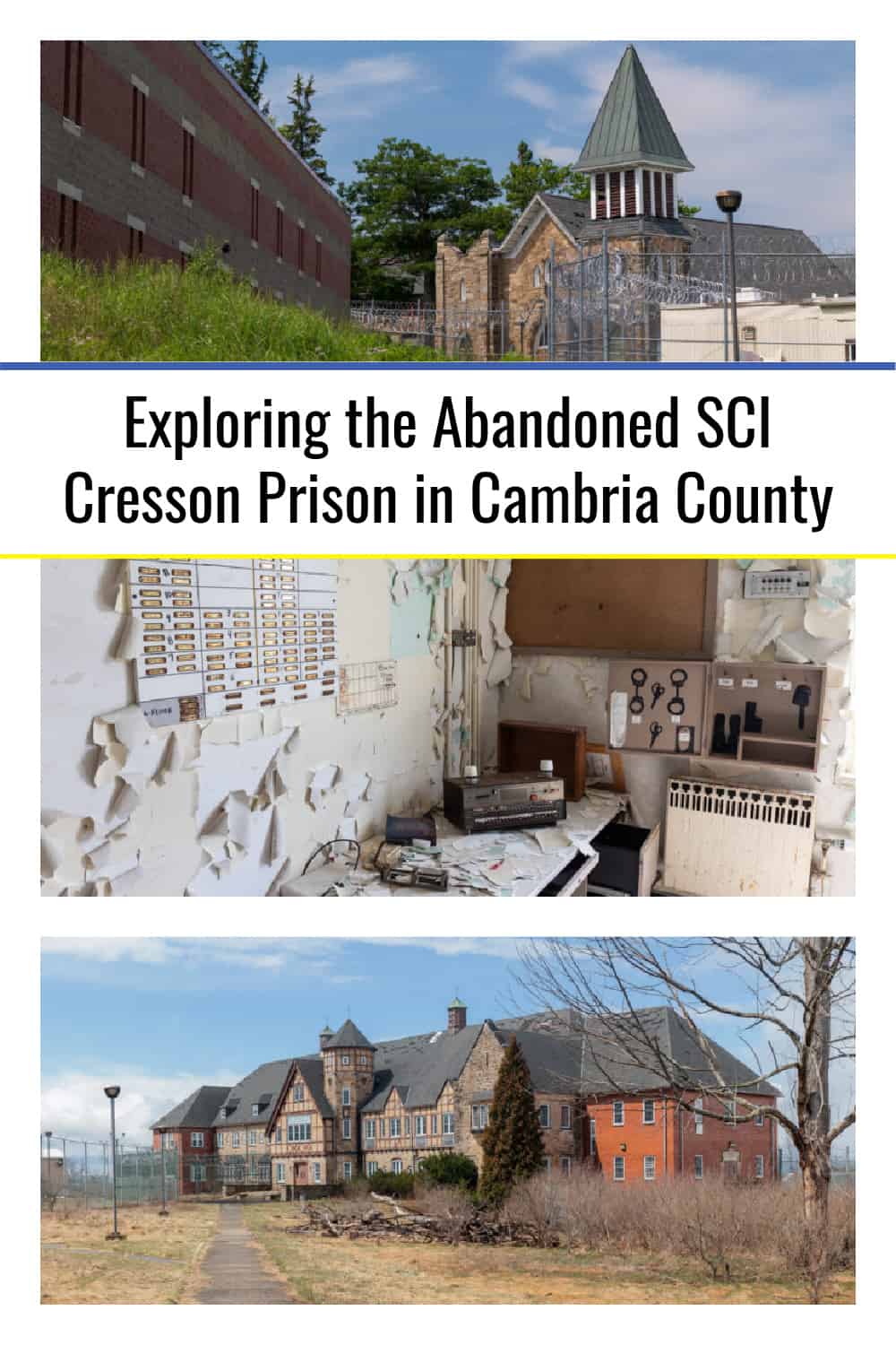 Exploring the Abandoned SCI Cresson Prison in Cambria County