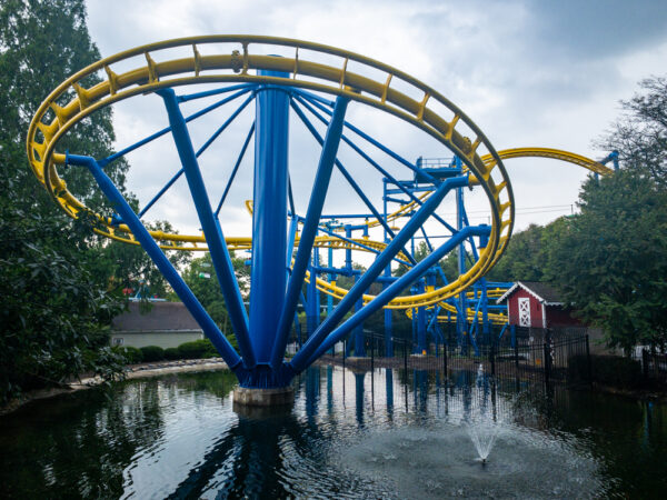 Merlin's Mayhem in Dutch Wonderland in Lancaster Pennsylvania