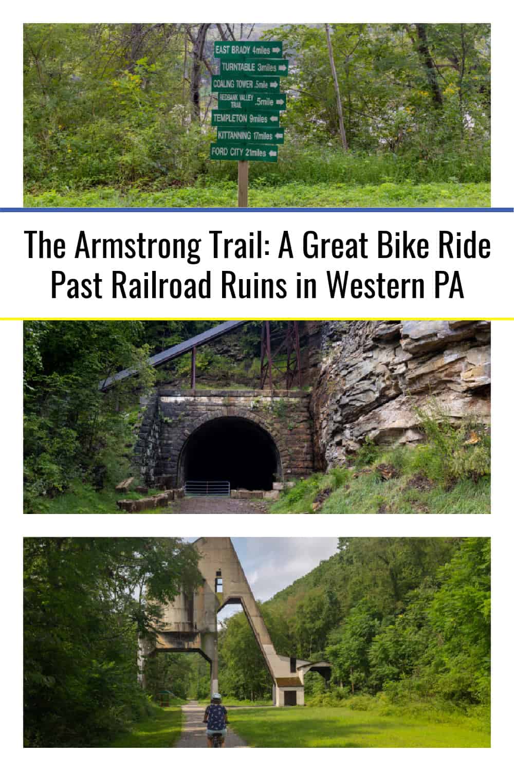 The Armstrong Trail A Great Bike Ride Past Railroad Ruins in Western