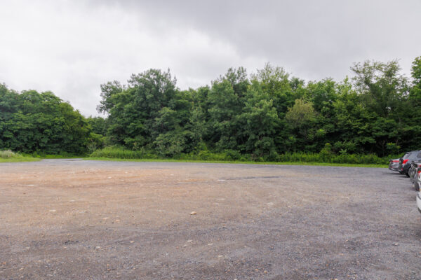 Parking lot for Bake Oven Knob near Jim Thorpe PA