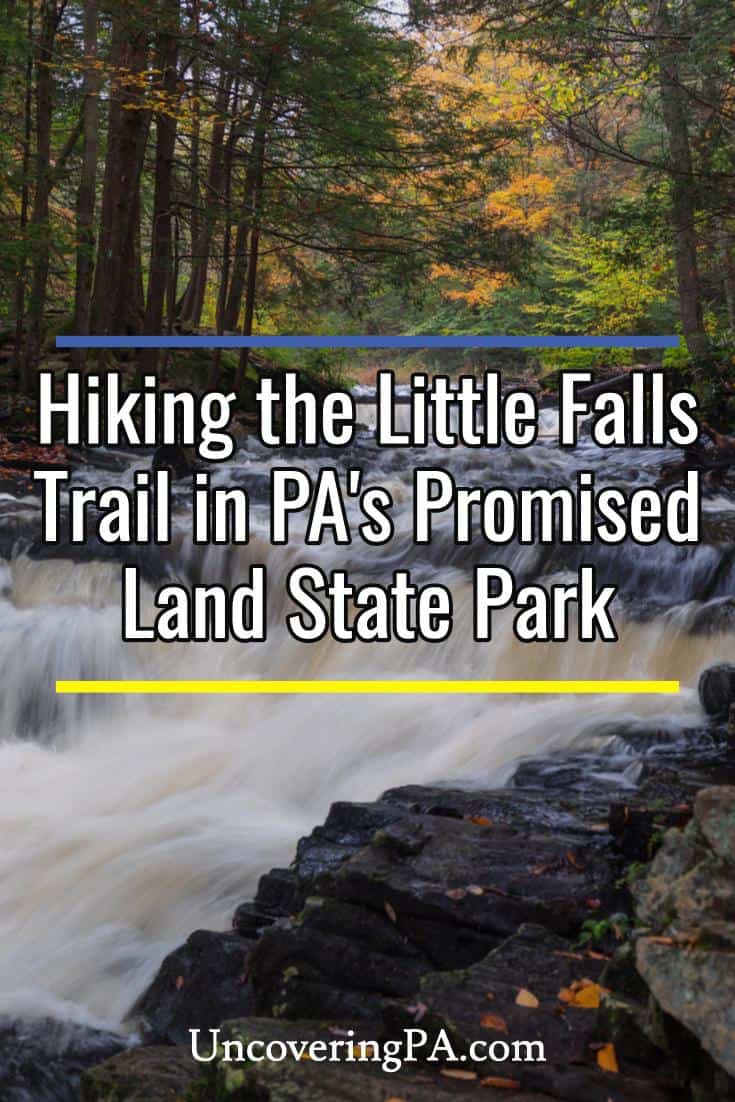 How To Get To Little Falls In Promised Land State Park - Uncovering Pa