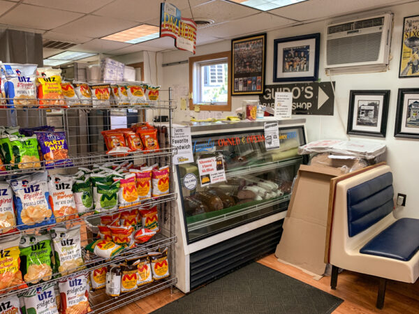 The front counter at 29th Street Pizza Subs and More in Altoona PA