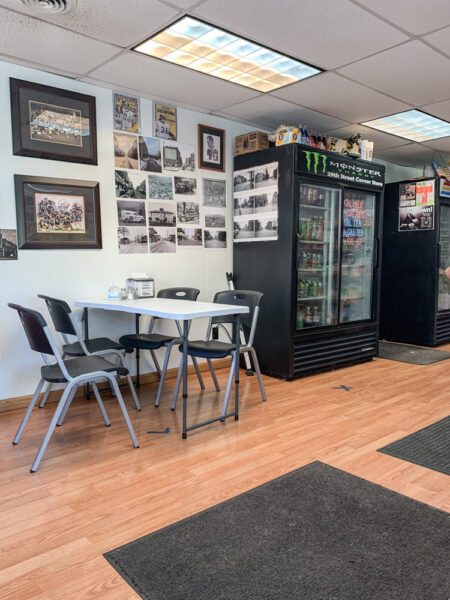 Inside seating at 29th Street Pizza Subs and More in Altoona PA