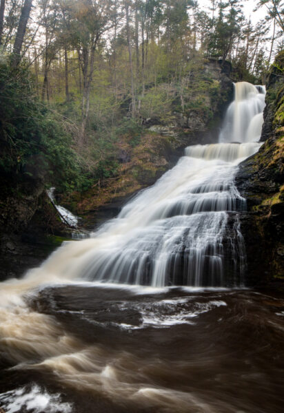 Dingmans Falls in Pike County PA