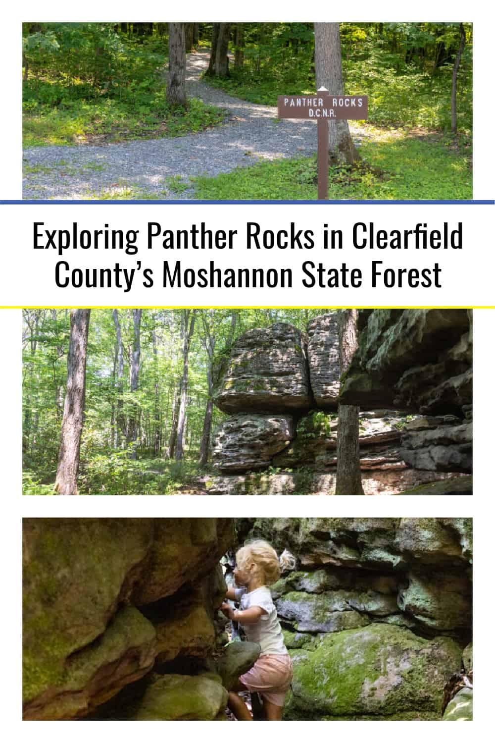 Exploring Panther Rocks in Clearfield County's Moshannon State Forest ...