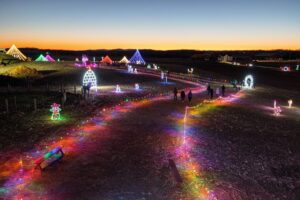 Festive Family Fun at Trail of Lights at Country Creek Farm in Chambersburg