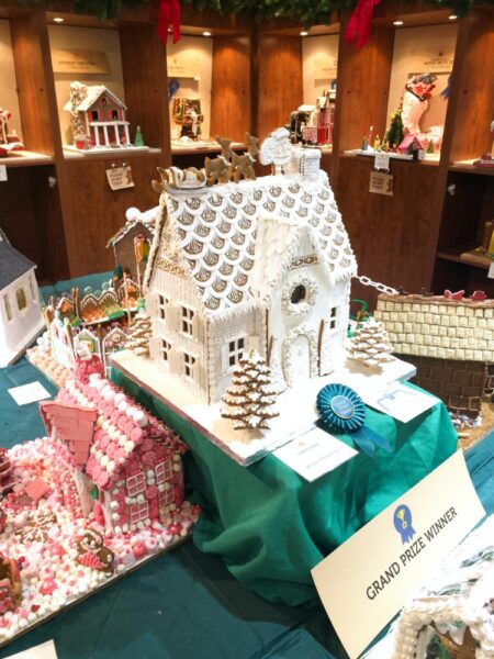 Grand Prize Gingerbread House at Peddler's Village in Bucks County PA