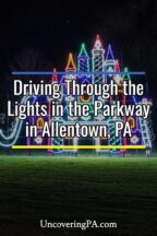 Lights in the Parkway in Allentown Pennsylvania