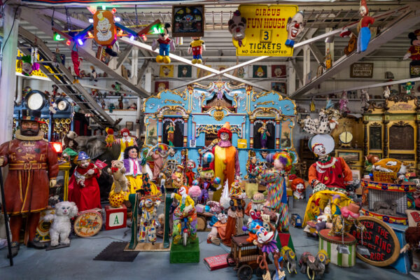 A collection of various items at the American Treasure Tour in Montgomery County PA