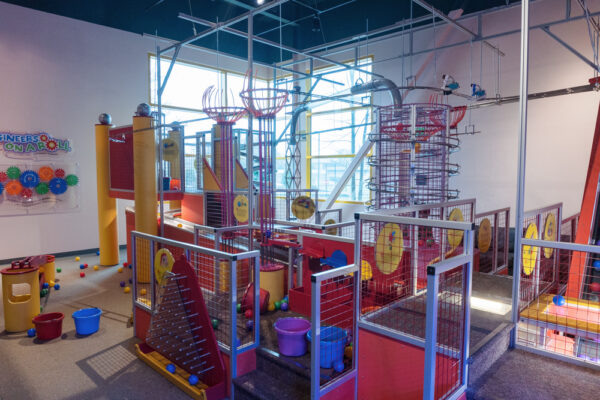 The Engineers on a Roll exhibit at the Da Vinci Science Museum in the Lehigh Valley