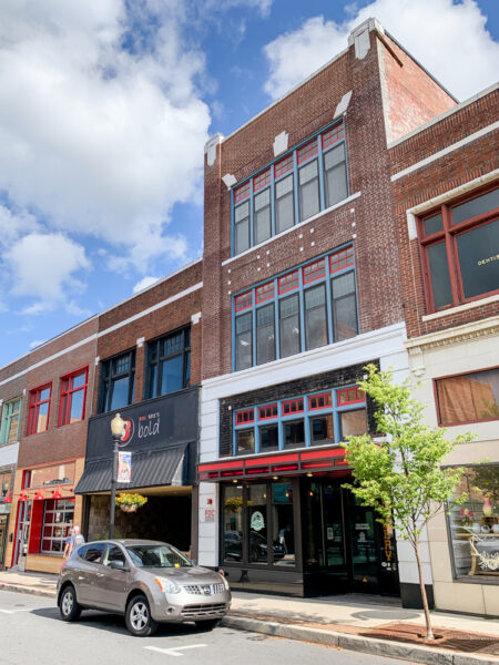 The exterior of Railroad City Brewing in Altoona, PA