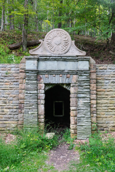 Entrance to the Fountain of Youth in Pittsburgh Pennsylvania