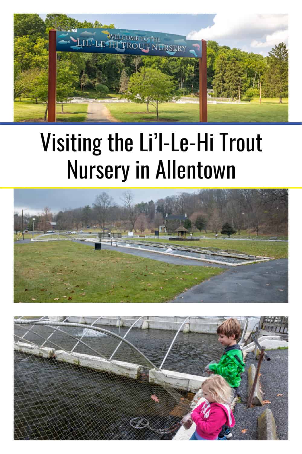 Visiting the Li'lLeHi Trout Nursery in Allentown Uncovering PA