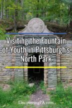 Fountain of Youth near Pittsburgh Pennsylvania