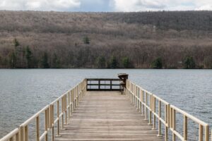 Hiking Through Locust Lake State Park in Schuylkill County