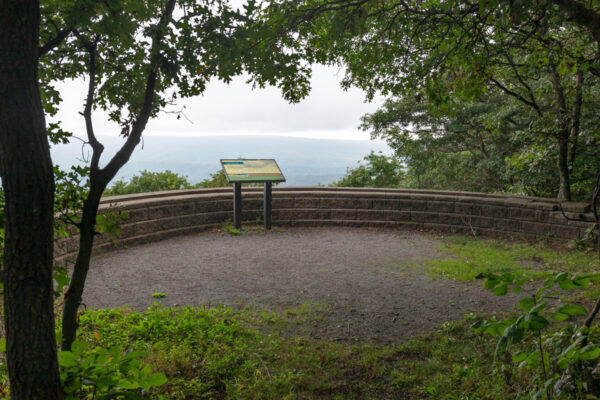Pavia Overlook in Blue Knob State Park in Bedford County, PA