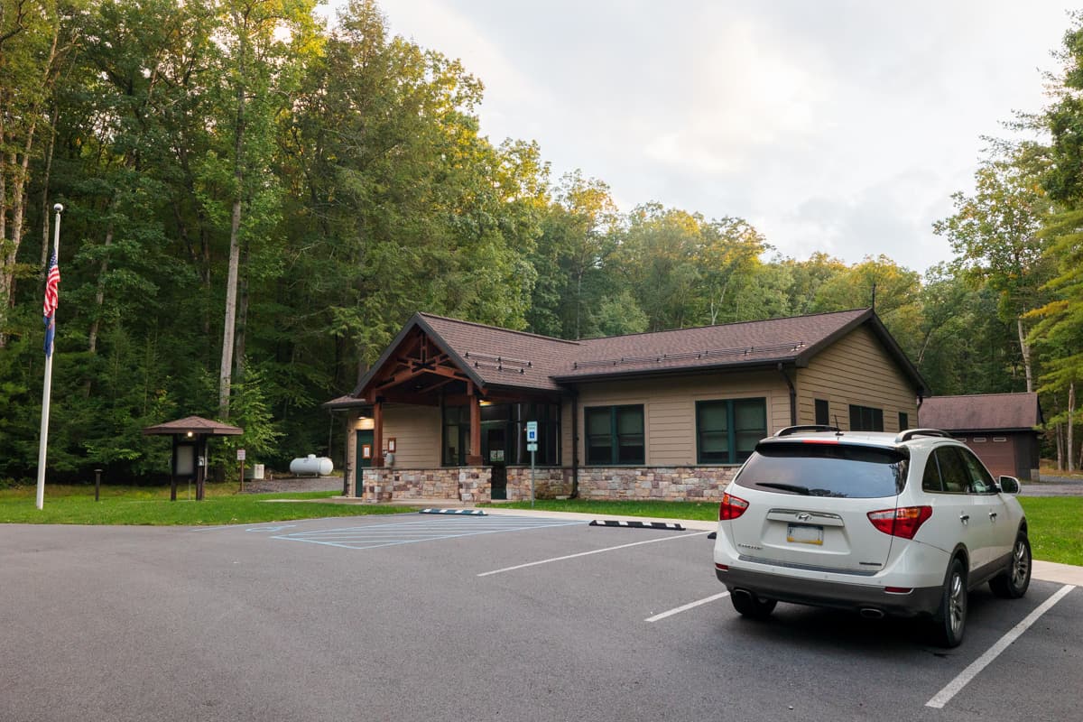 Hiking the Nature Trail at Poe Valley State Park in Centre County, PA