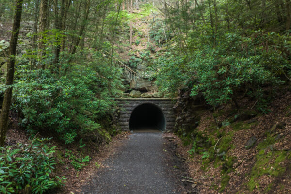 Poe Paddy Tunnel in Bald Eagle State Forest in Centre County PA