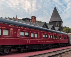 Riding the Lehigh Gorge Scenic Railway from Jim Thorpe, PA