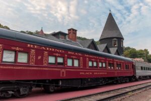 Riding the Lehigh Gorge Scenic Railway from Jim Thorpe, PA