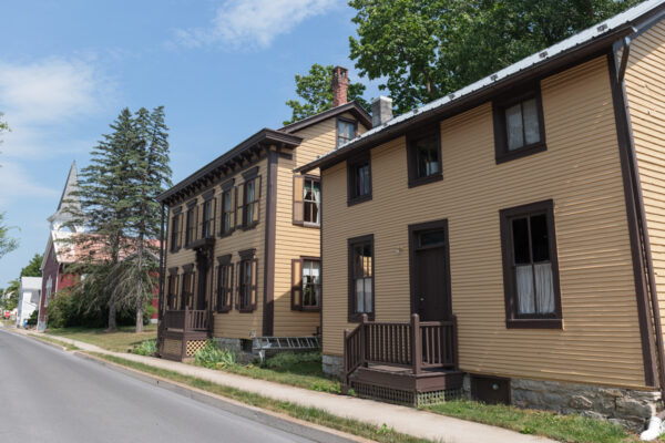 Heiss home at the Mifflinburg Buggy Museum in PA