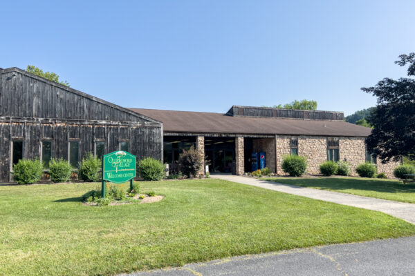 The visitor center at Old Bedford Village in Bedford PA