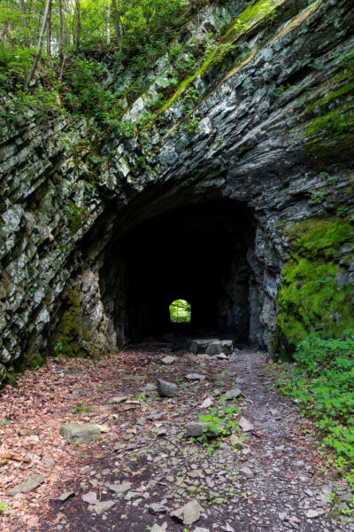 Entrance to Beaver Dam Tunnel in Centre County PA