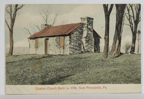Historic photo of the Haunted Quaker Church in Perryopolis PA