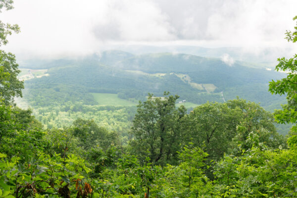 View from Ralph's Pretty Good View in Centre County PA