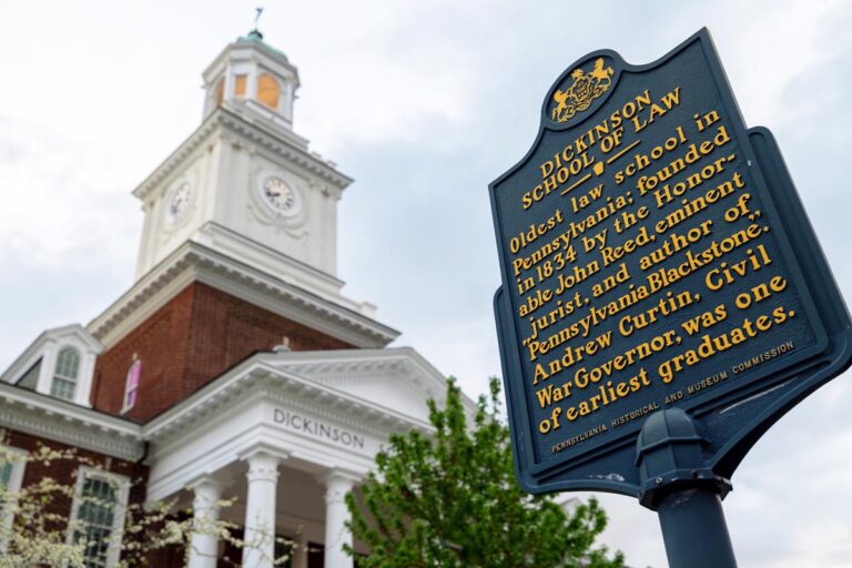 Dickinson Law School Sign Print - Uncovering PA