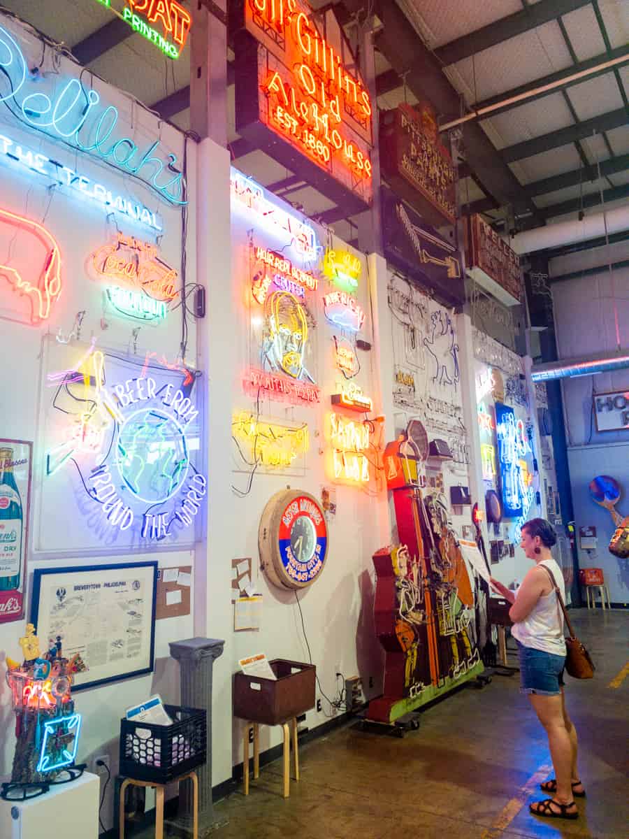 Visiting The Incredible Neon Museum Of Philadelphia - Uncovering PA