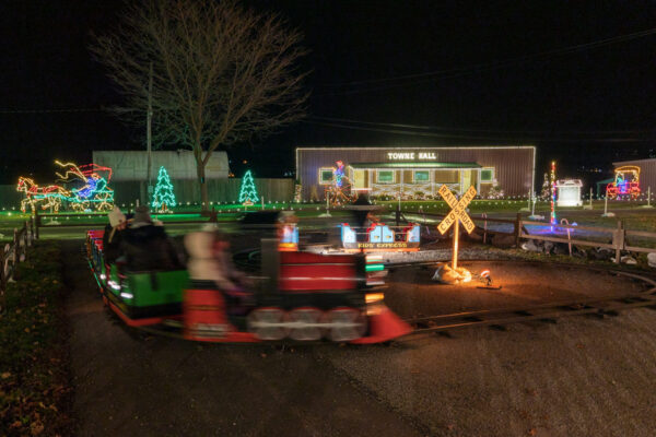 Kiddie Train at Overly's Country Christmas in PA