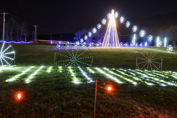 Some of the displays at Shadrack's Christmas Wonderland in Butler County PA