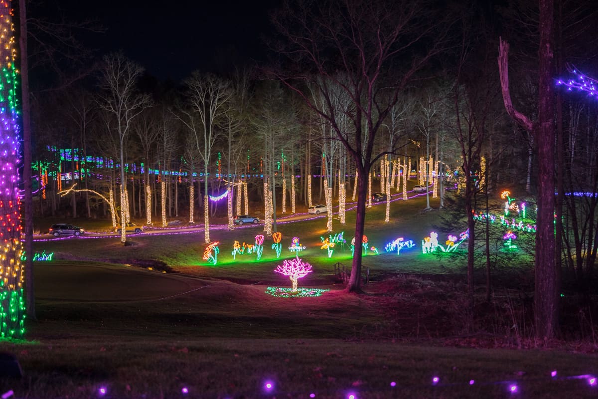 Festival of Lights near Tunkhannock One of PA's Best DriveThrough