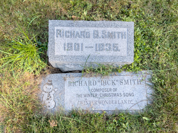 The grave of Richard Dick Smith in Honesdale PA