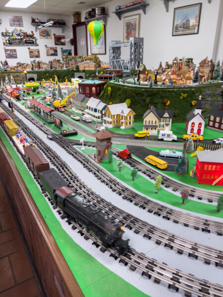 Main floor model train exhibit at the Western Pennsylvania Model Railroad Museum in Gibsonia PA