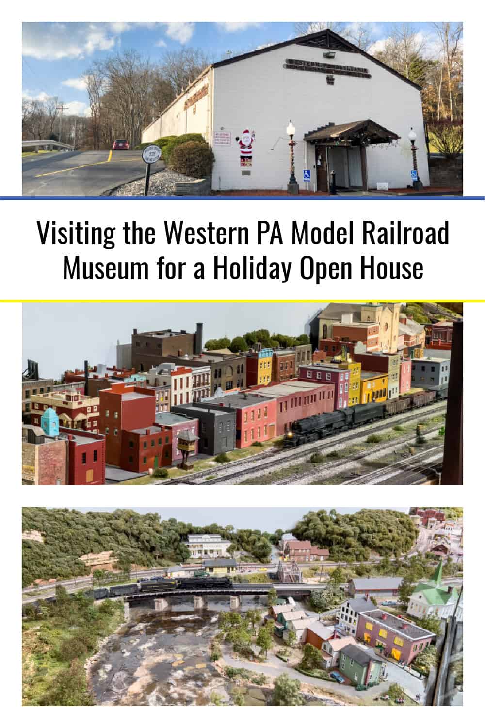 Visiting The Western PA Model Railroad Museum For A Holiday Open House   Western Pennsylvania Model Railroad Museum PinCollage 