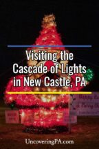 Cascade of Lights in New Castle Pennsylvania