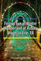 Winter Wonderland at Asbury Woods in Erie, Pennsylvania